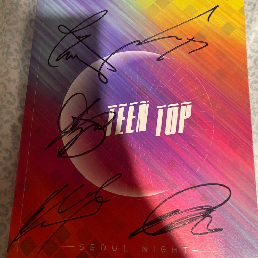 Teen Top Seoul Night Album with pictures